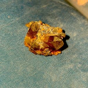 smoky quartz and fluorite